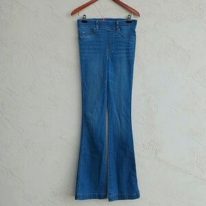 SPANX Jean-ish Flare Leggings Pull-On Size S Tall